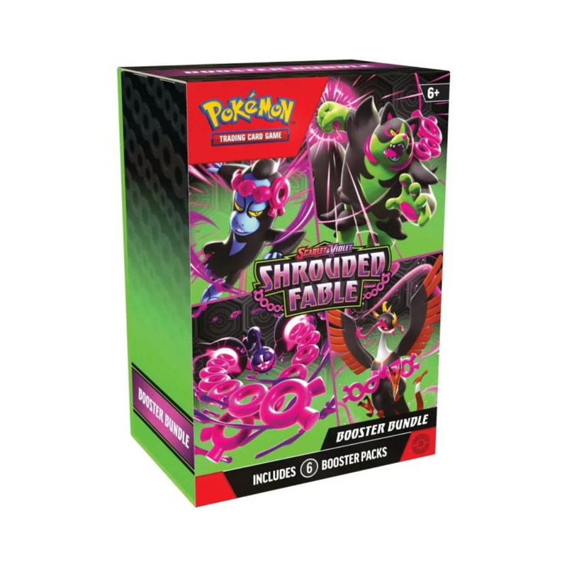 Pokemon TCG : Scarlet & Violet SV6.5 Shrouded Fable Booster Bundle - بطاقة بوكيمون